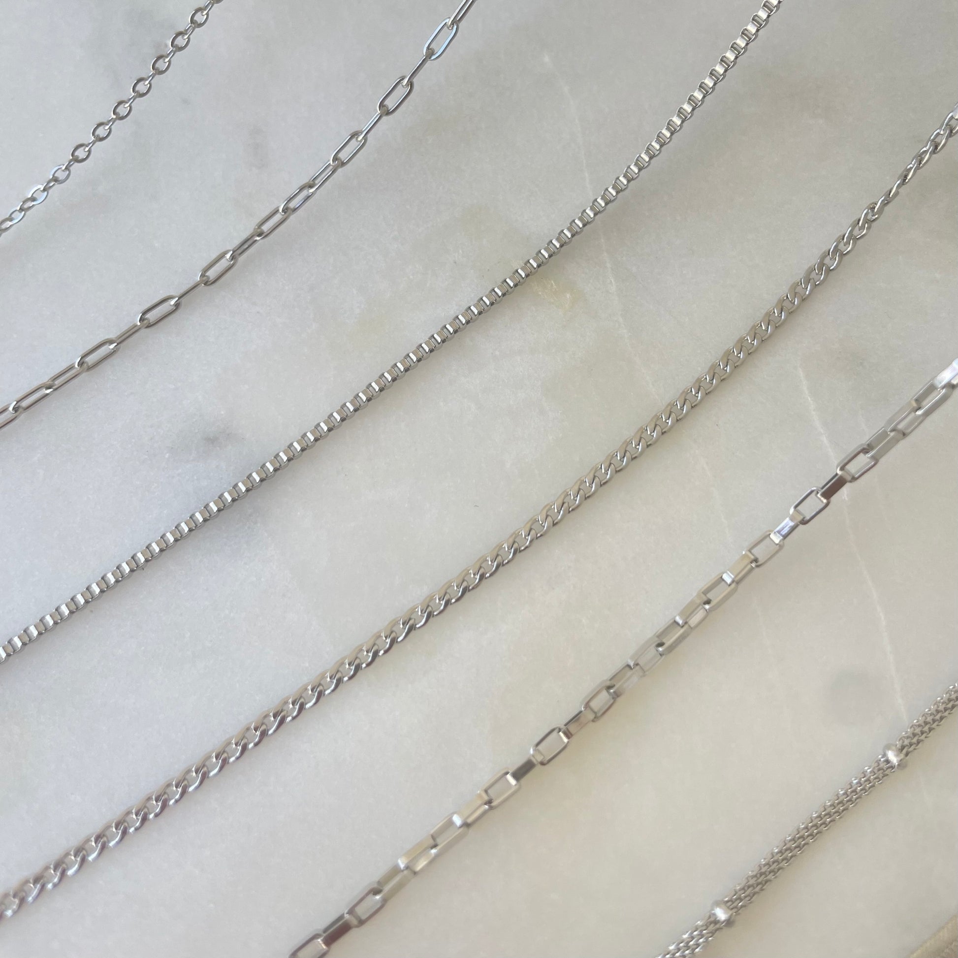 Stainless Steel Basic and Staple layered Necklaces