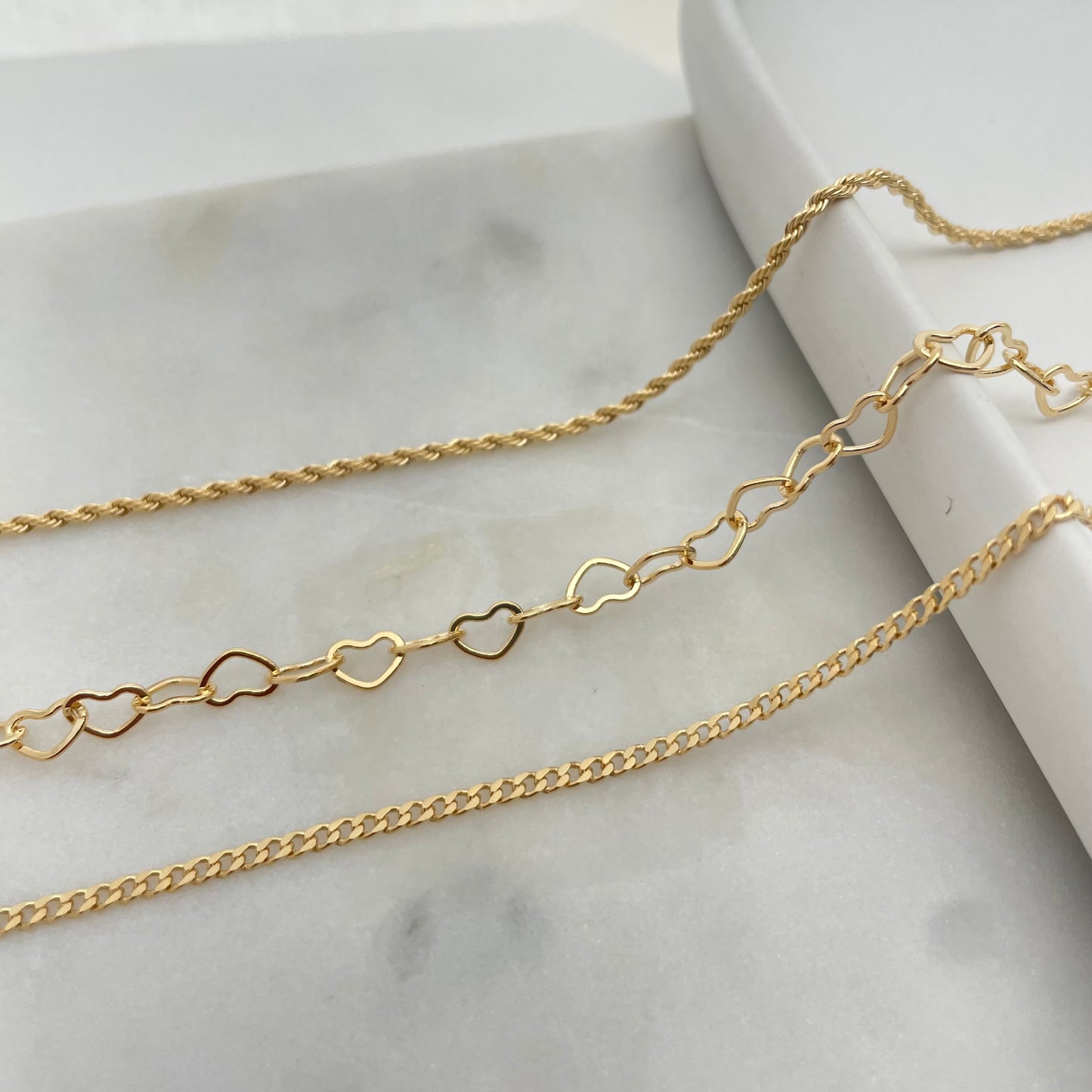 Gold Filled Chain Anklet Bracelet