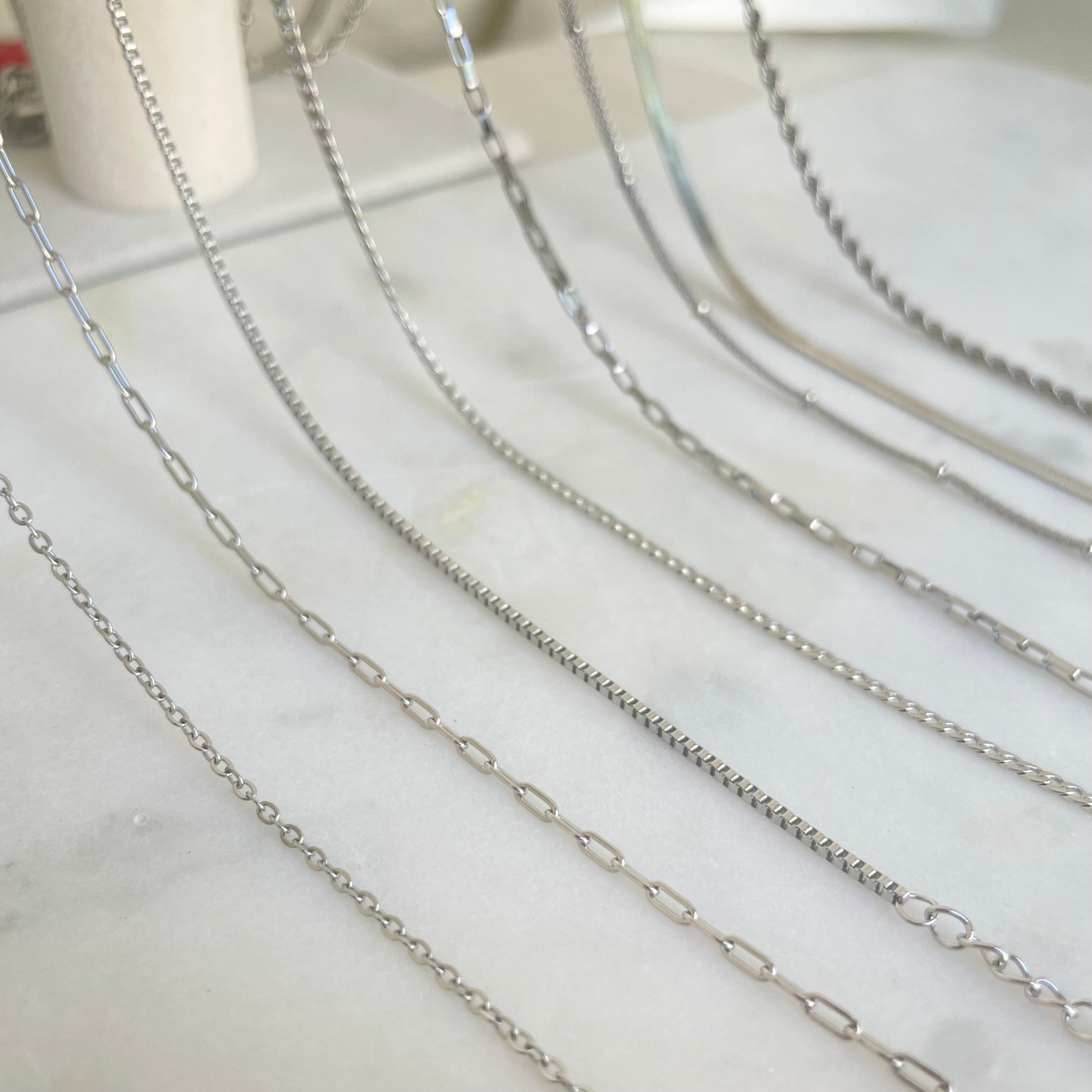 Stainless Steel Basic and Staple layered Necklaces