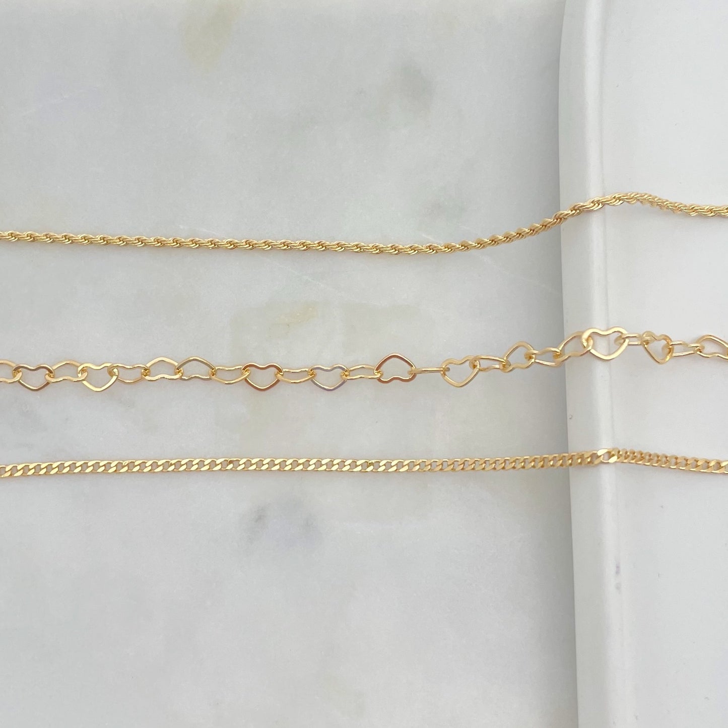 Gold Filled Chain Anklet Bracelet