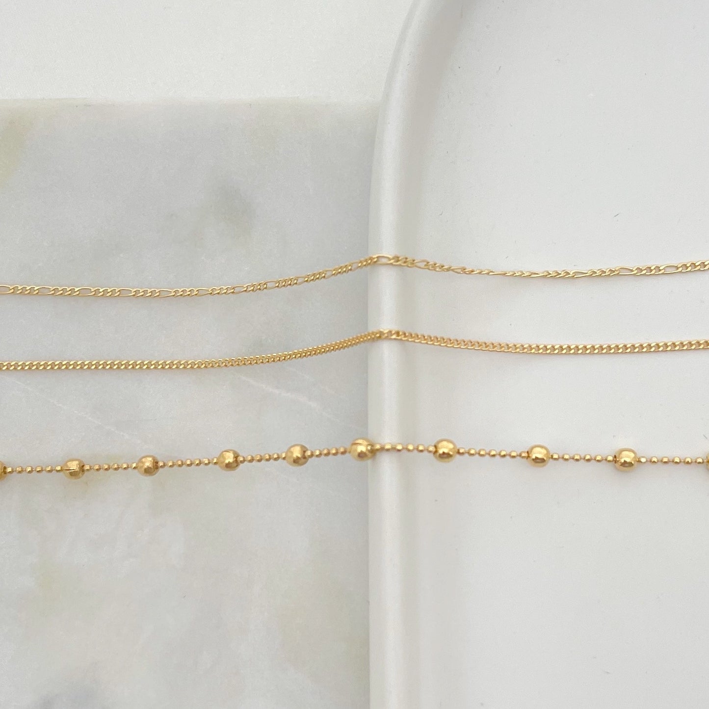 18k Gold Filled Dainty Chain Necklace